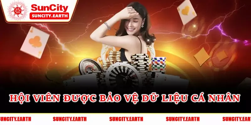 Hội viên được bảo vệ dữ liệu cá nhân